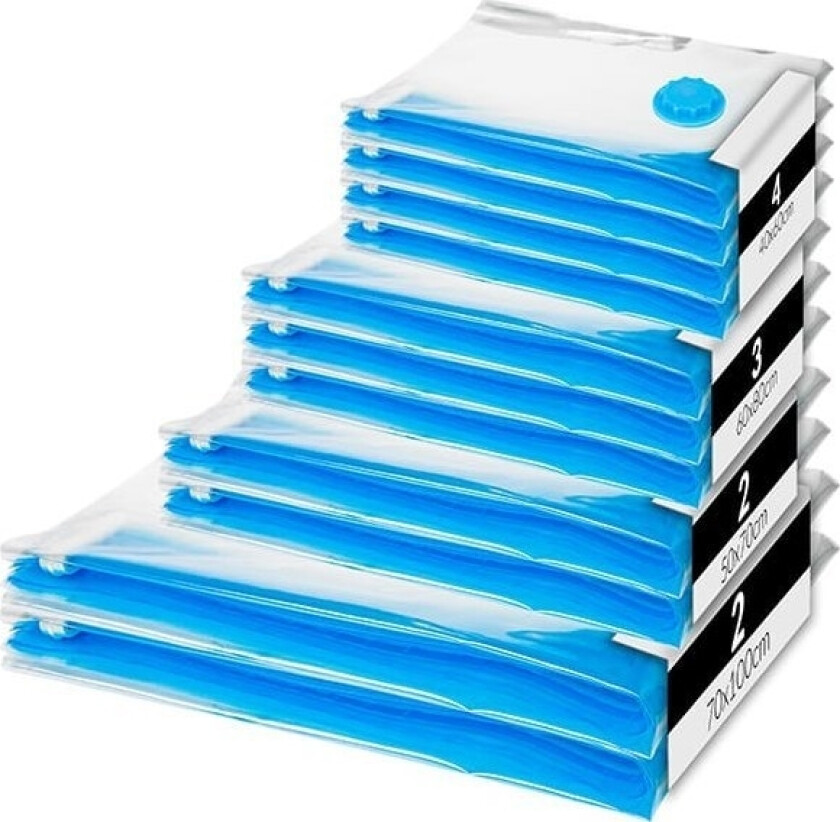 Blås 44-436# Vakuumposer 11 Stk