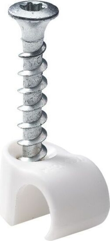 2191040 Klammer 14-18 mm, 100-pakning Hvit