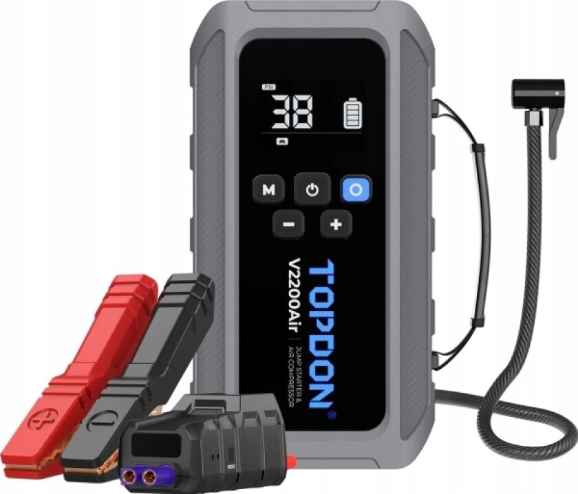 Topdon Bil Jump Starter Jumpsurge V2200air