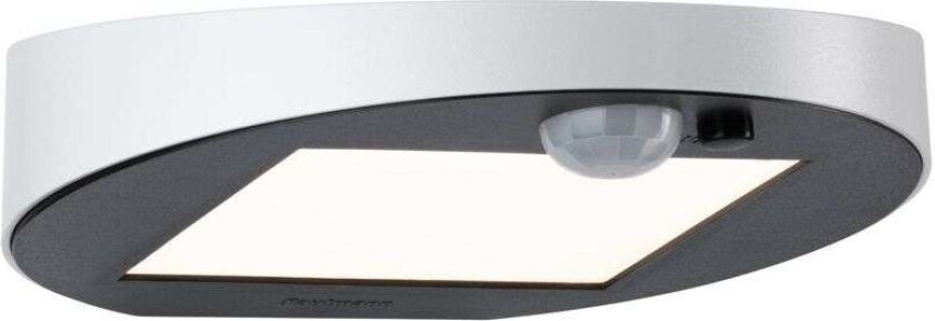 - Ryse Utendørs Vegglampe Solcelle w/Sensor White