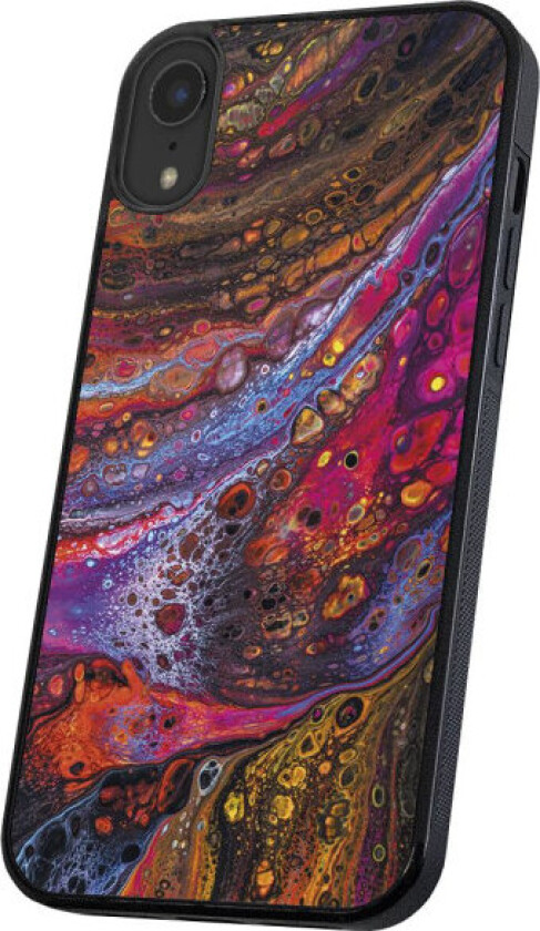 iPhone XR - Deksel/Mobildeksel Psykedelisk Multicolor