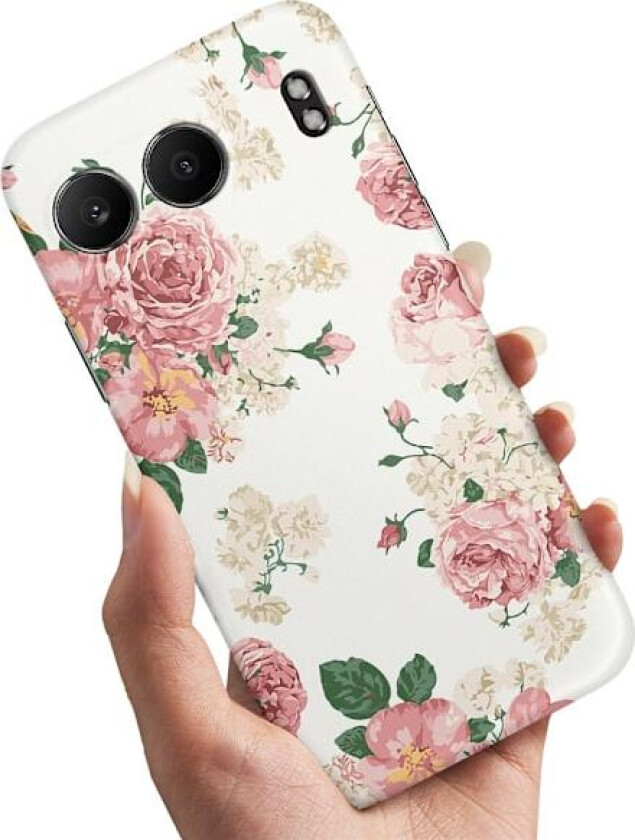 OnePlus Nord 4 - Deksel/Mobildeksel Retro Blomster