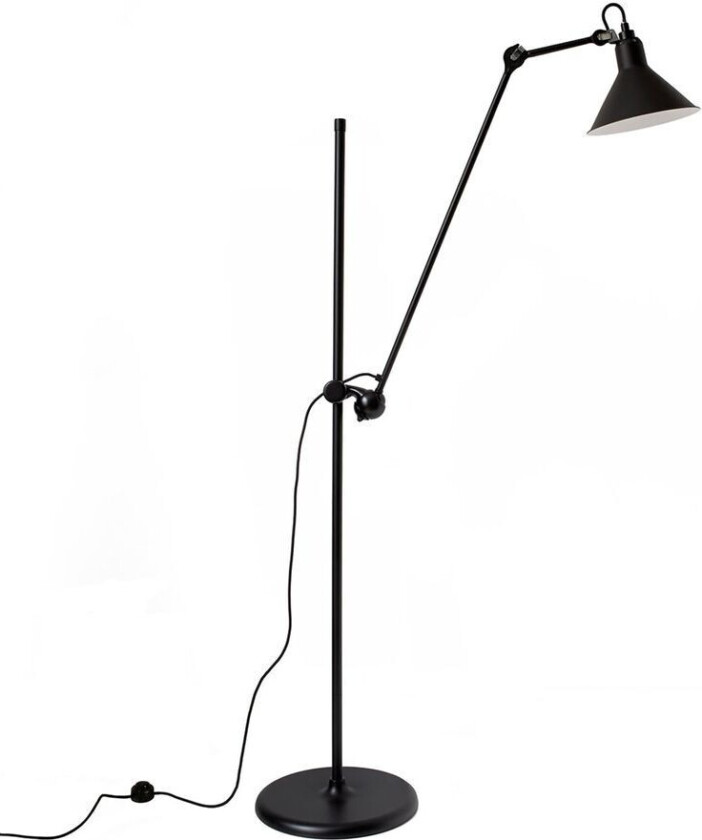 - 215 Gulvlampe Svart Lampe Gras
