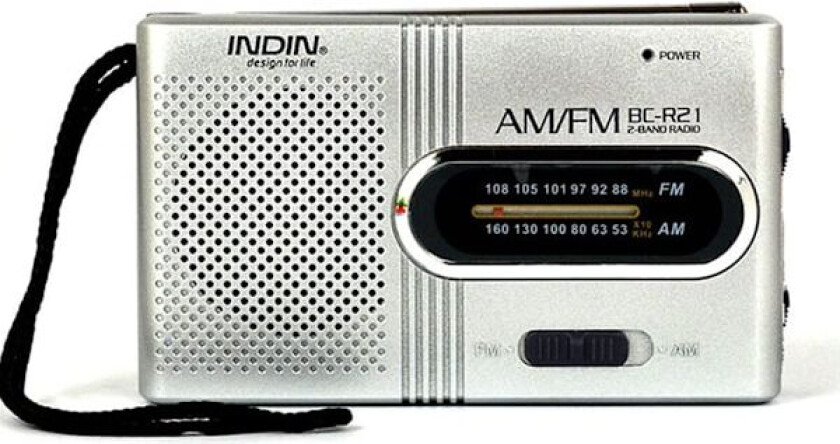 Radio liten, radio batteridrevet, mini, bærbar