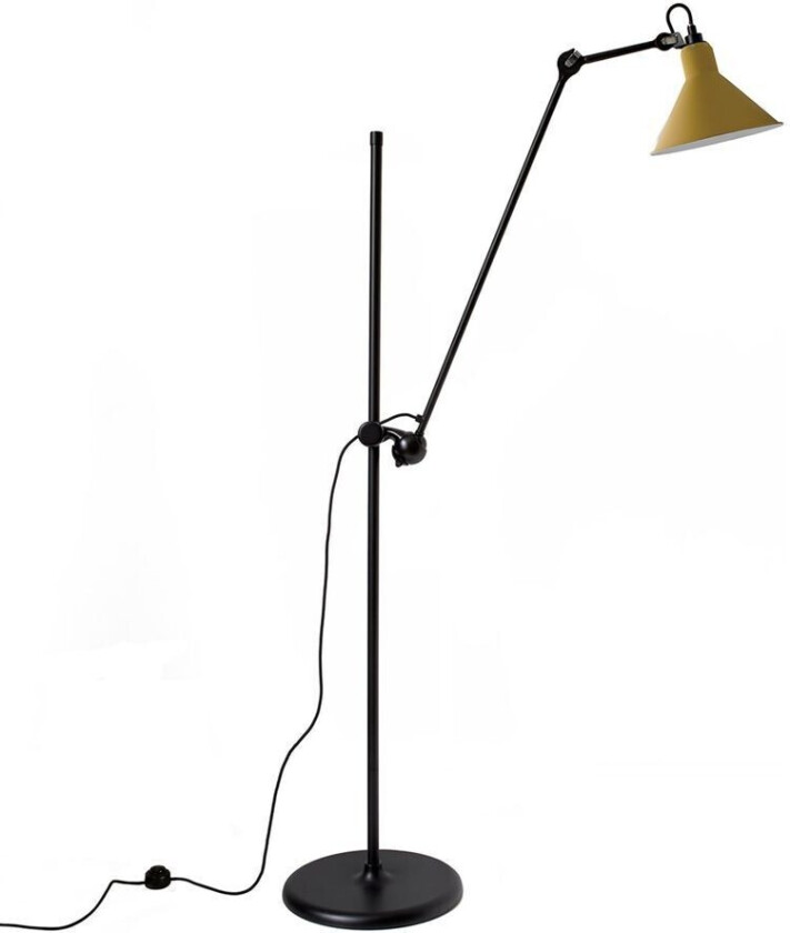 - 215 Gulvlampe Gul Lampe Gras