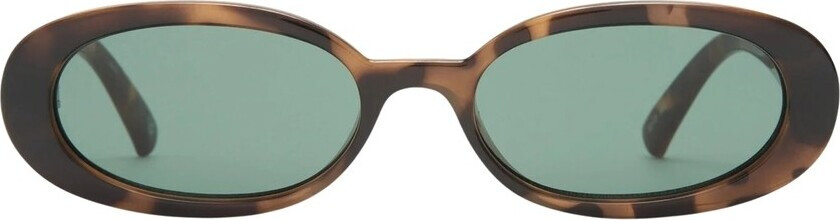 Le Specs Outta Love Volcanic Tort With Green Mono Lens