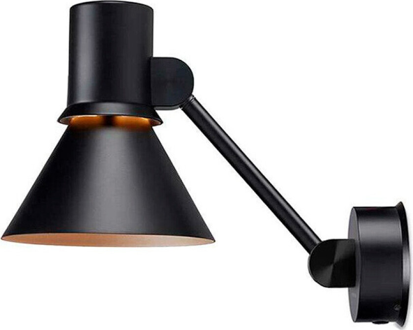 - Type 80™ W2 Vegglampe Matte Black