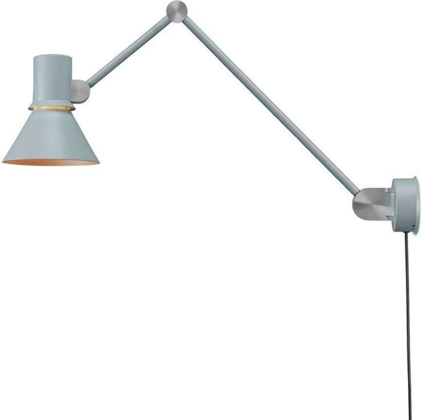 - Type 80™ W3 Vegglampe w/cable Grey Mist