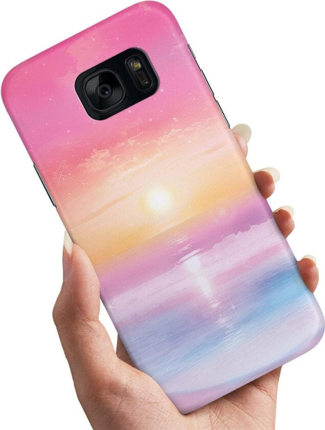 Samsung Galaxy S7 - Deksel/Mobildeksel Sunset