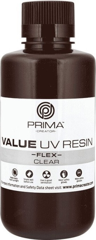 Primacreator ywica Do Drukarki 3D - Primacreator Value Flex Uv Resin 500 Ml - Clear}