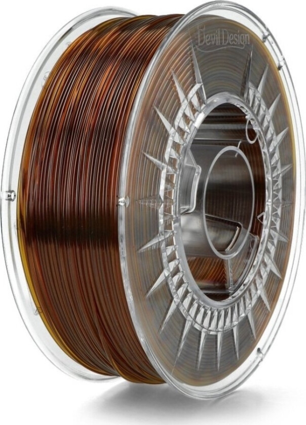 Devil Design Filament Devil Design Petg 1,75Mm 1Kg - Amber Transparent}
