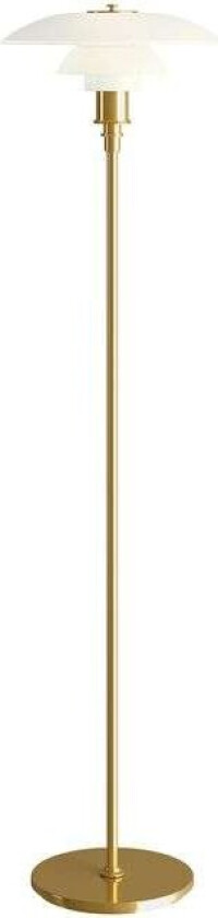 - PH 3½-2½ Gulvlampe Messing