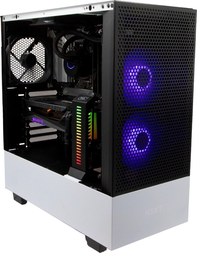 Champion I37T, hvit stasjonær PC