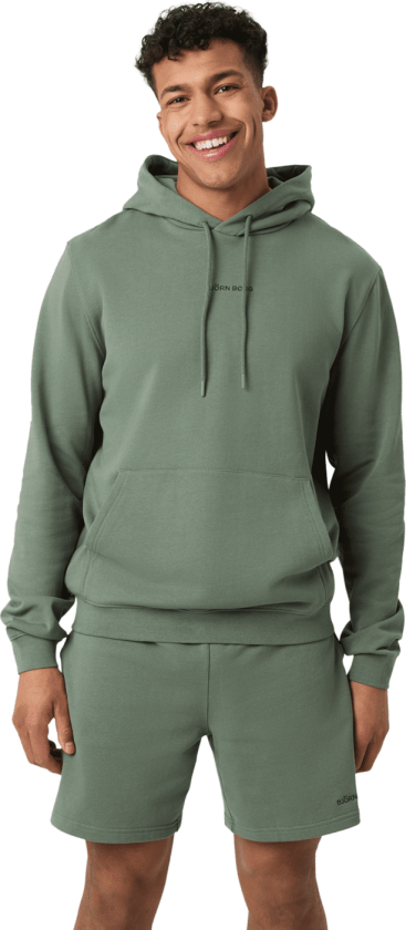 Borg Classic Hoodie, hettegenser, herre Agave Green