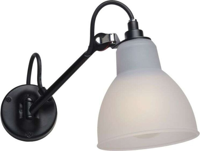 - 104 Bathroom Vegglampe Svart/Polycarbonat Lampe Gras