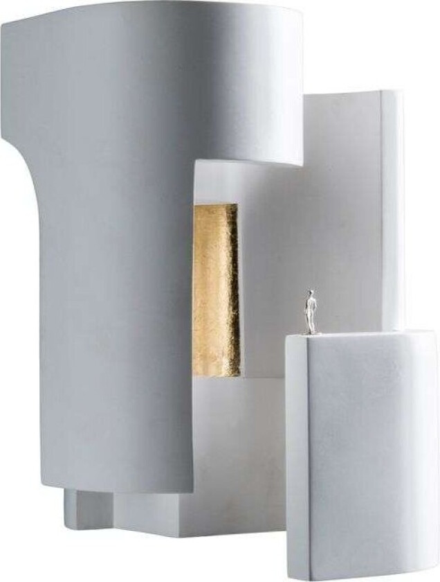 - Soul Angle 1 Vegglampe White/Gold