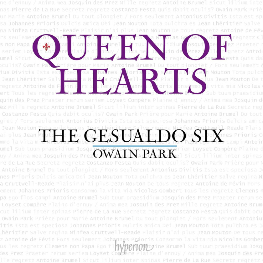 The Gesualdo Six, Owain Park Queen of Hearts CD