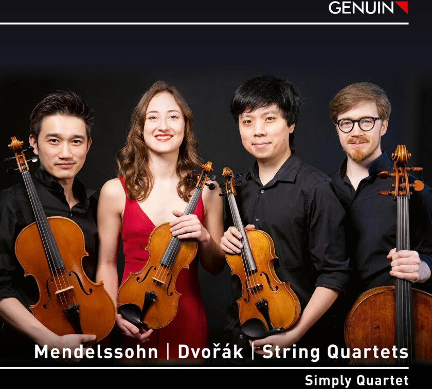 Simply Quartet Mendelssohn & Dvorak String Quartets CD