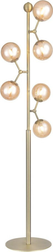 - Atom Gulvlampe Antique Brass