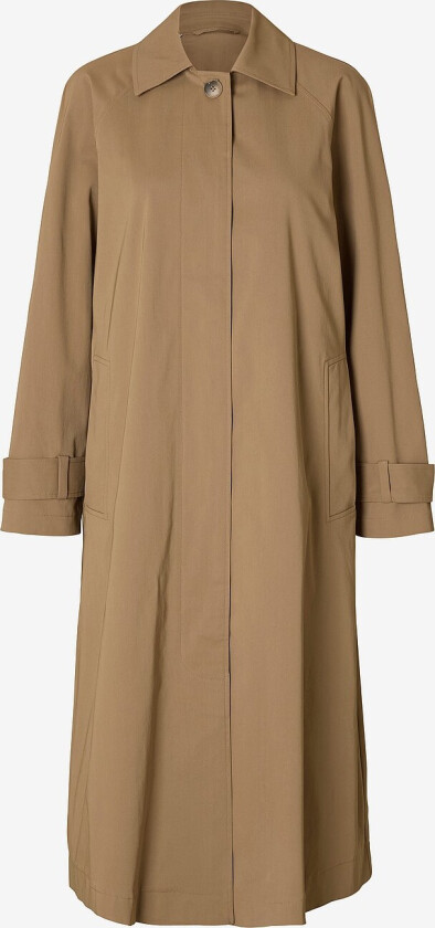 Kåpe slfCorrie Long Coat - Brun