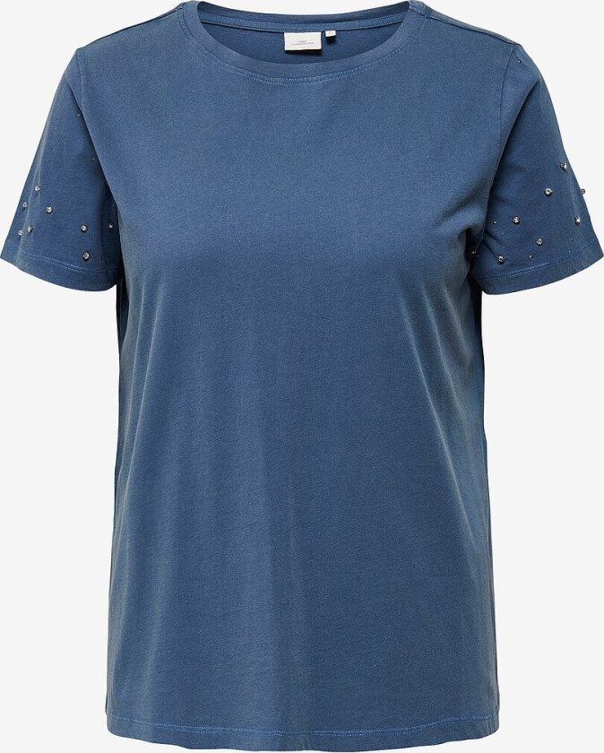 Topp carLen Life SS O-neck Reg Tee Jrs - Blå