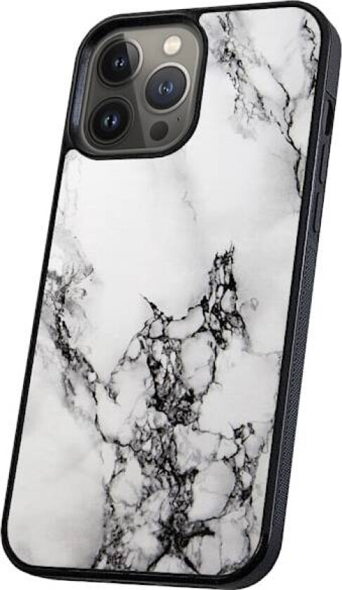 iPhone 16 Pro Max - Deksel/Mobildeksel Marmor