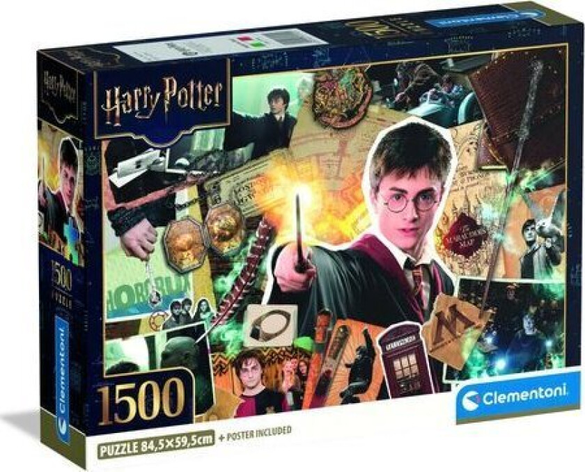 Cle Puzzle 1500 Compact Harrypotter 31745