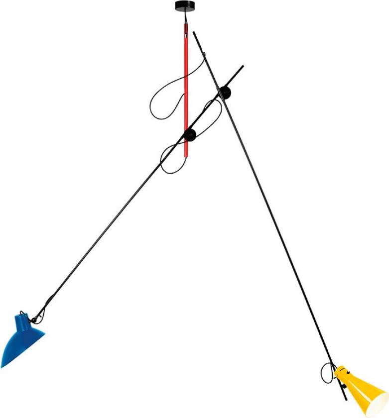 - VV Cinquanta Pendel Mondrian/Blue and Yellow
