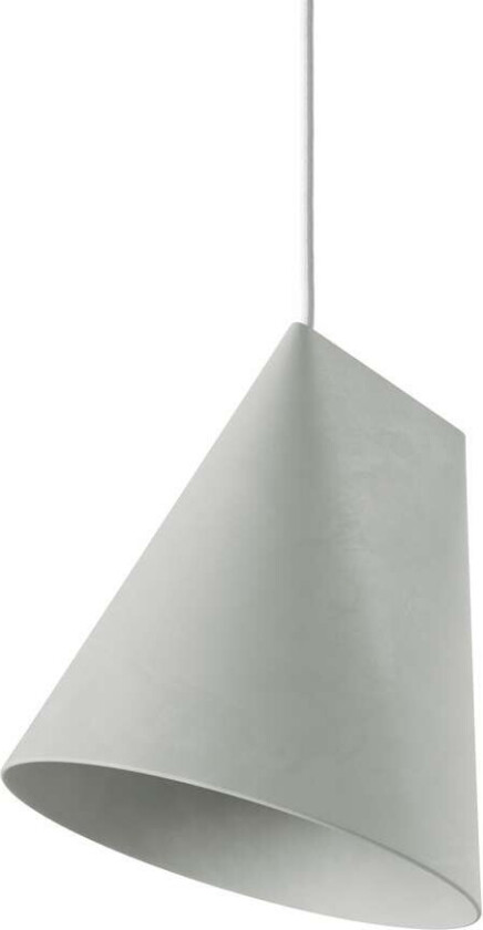 - Ceramic Wide Pendel Light Grey