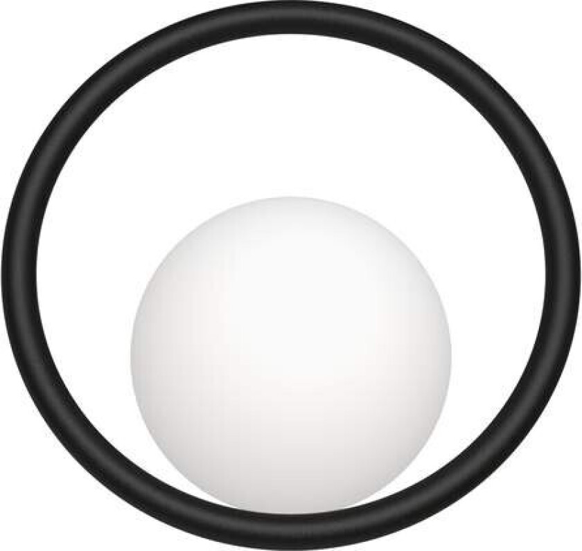 - Hula Hoop Vegglampe HW Ninja Black