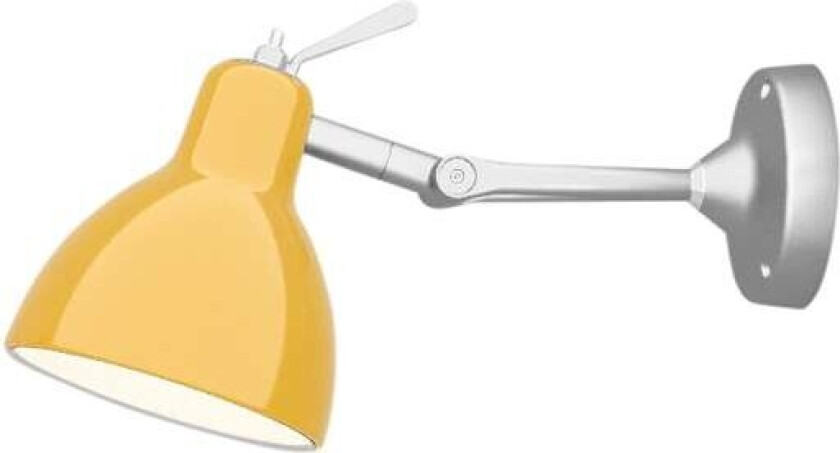 - Luxy H0 Vegglampe/Taklampe Alu/Gul