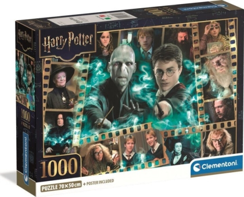 Cle Puzzle 1000 Compact Harrypotter 37048