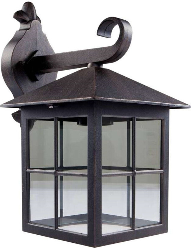 - Ida Utendørs Vegglampe Rust