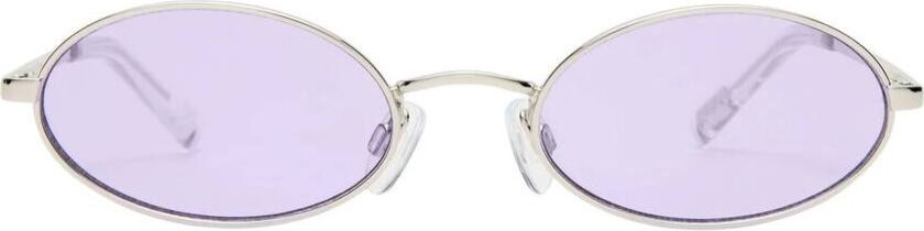 Le Specs Love Train Silver With Lilac Tint Lens