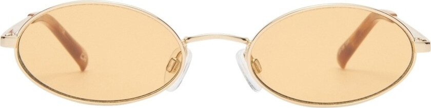 Le Specs Love Train Gold With Mustard Mono Lens
