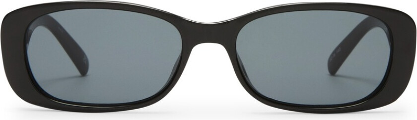 Le Specs Unreal Shiny Black With Smoke Mono Lens