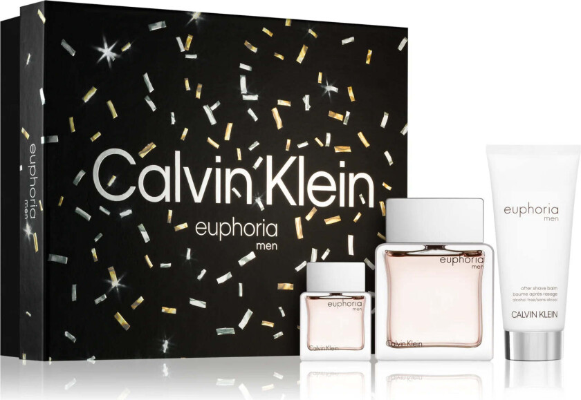 Euphoria Man Eau De Toilette 100ml + etterbarbering 100ml + eau de toilette 15ml