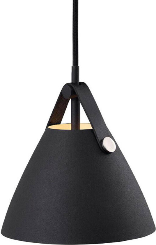 Design for the people - Strap 16 Pendellampe Sort DFTP
