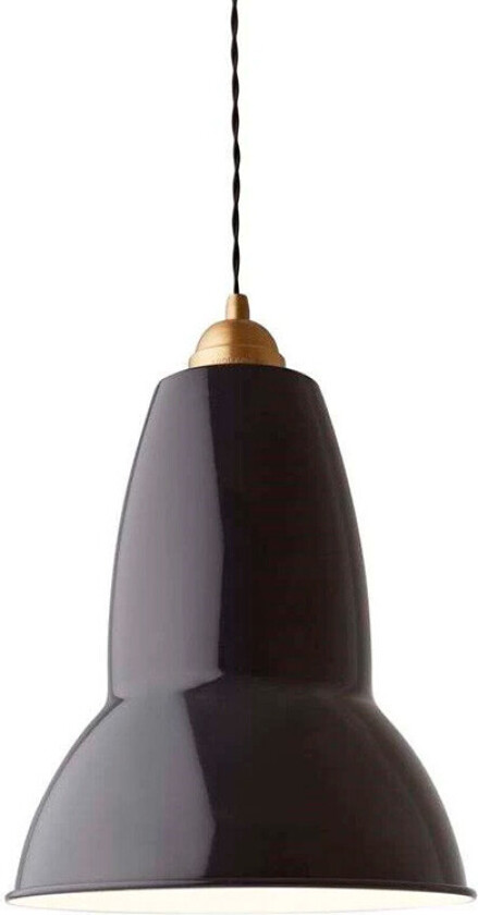 - Original 1227 Brass Maxi Pendel Jet Black
