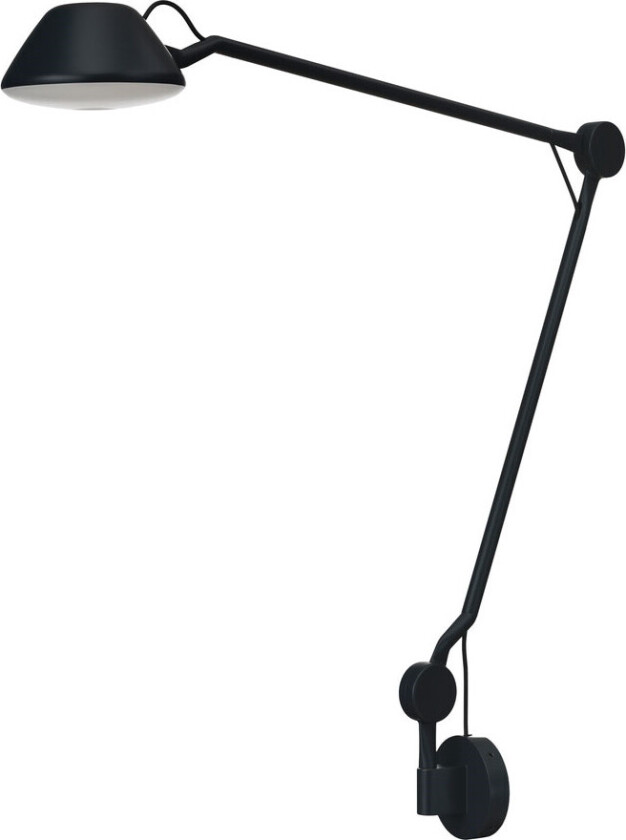 - AQ01 Vegglampe Mat Svart