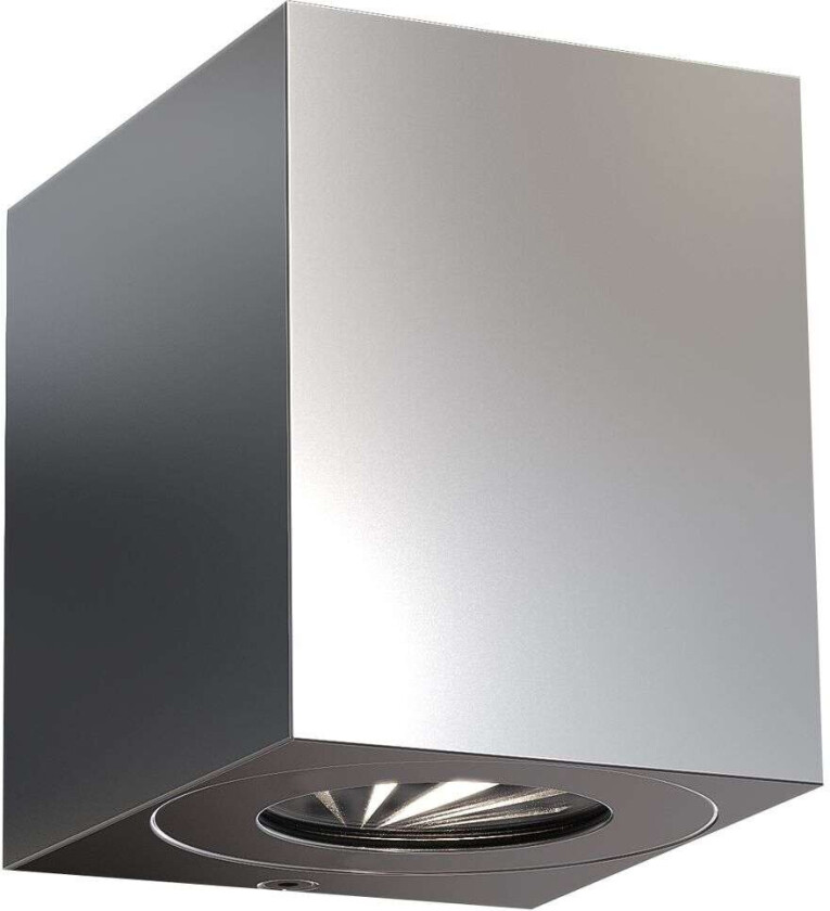 - Canto Kubi 2 Vegglampe Stainless Steel