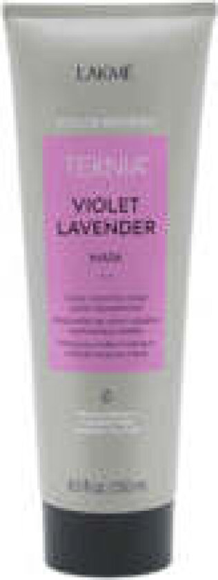 Lakmé Teknia Color Refresh Violet Lavender Nærende maske med fargede pigmenter for hår med fiolette nyanser - 1000 ml