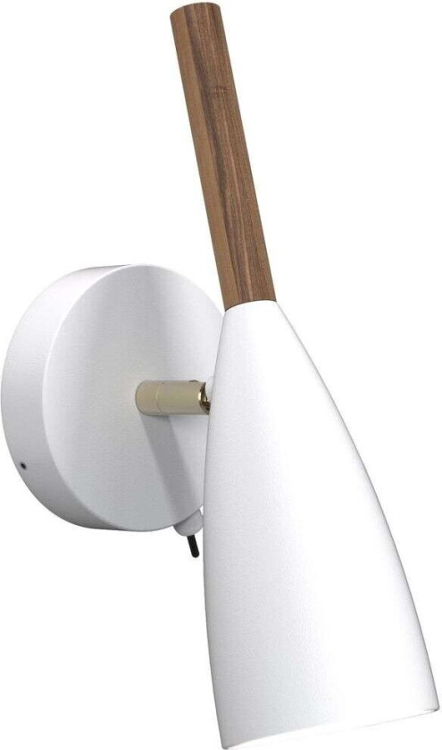 - Pure Væglampe White/Walnut