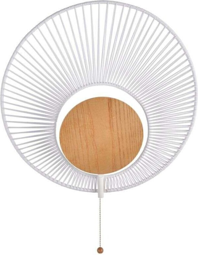 - Oyster Vegglampe White