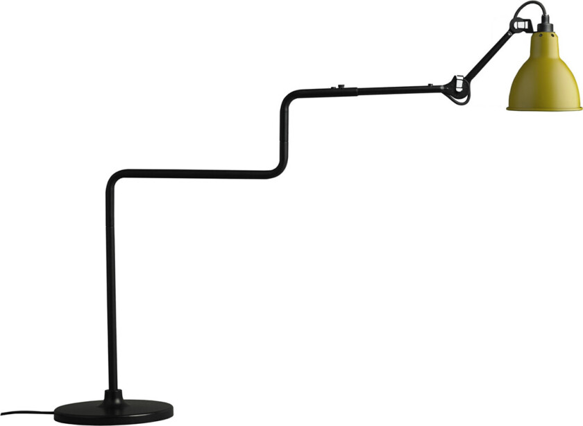 - 317 Bordlampe Gul Lampe Gras