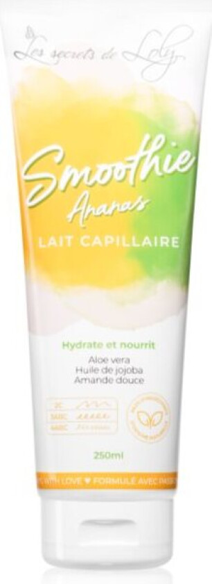 Les Secrets De Loly Smoohie Ananas leave-in melk for hår 250 ml