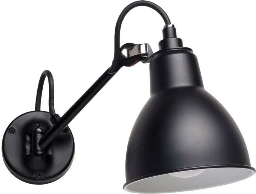 - 104 Bathroom Vegglampe Svart Lampe Gras