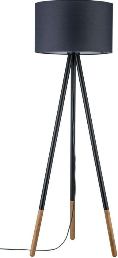 - Rurik Gulvlampe Grey/Wood