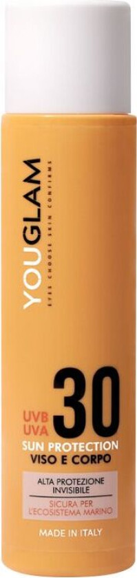 You Glam Solkrem Ansikt og Kropp Spf 30 100 Ml