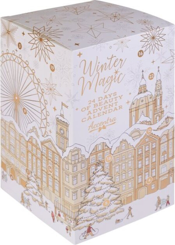 Vintermagisk adventskalender 24 stk